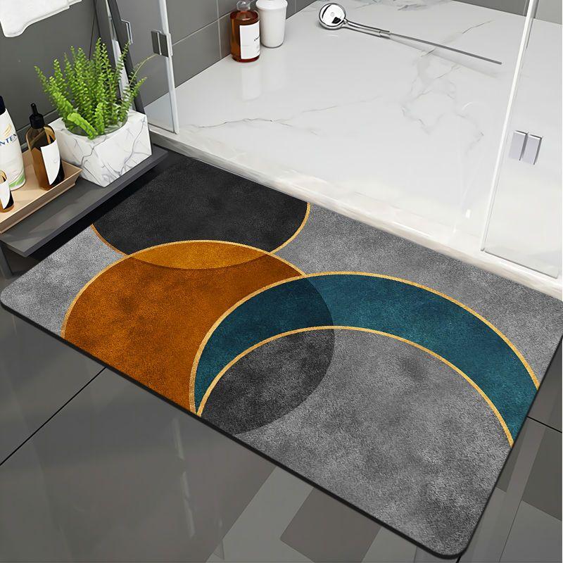 Diatom Mud Bathroom, Bathroom Entrance, Kitchen Floor Mat, Anti Slip, Absorbent, Wear-resistant, Quick Drying Mat