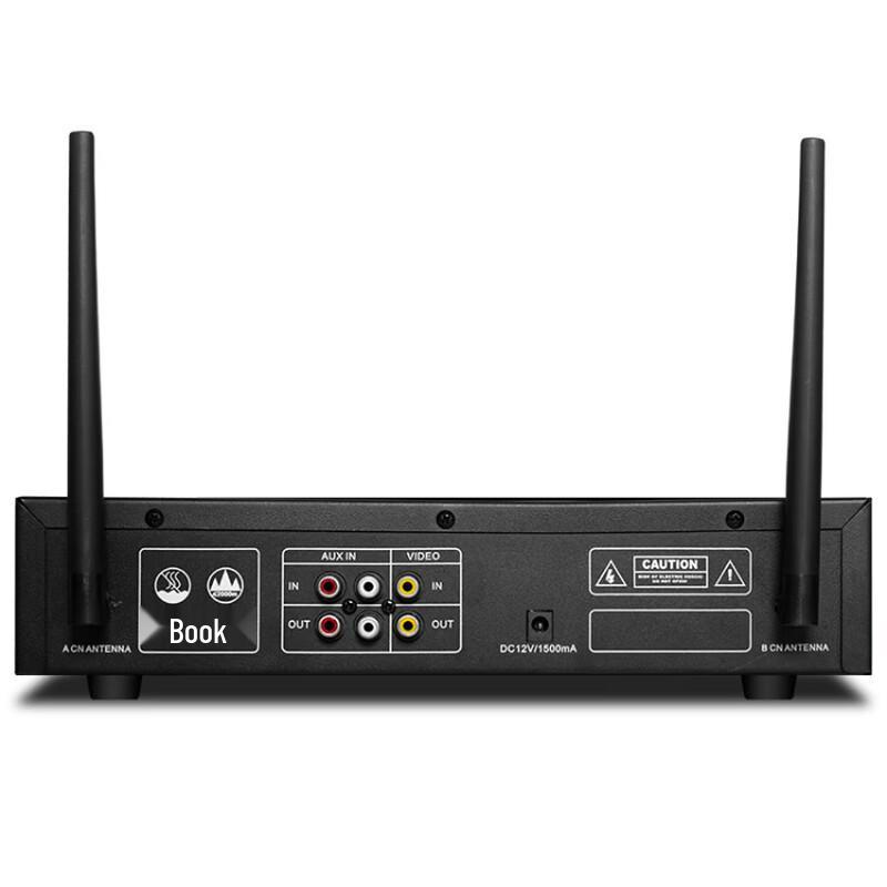 Lingsheng Wireless Bluetooth Power Amplifier with Wall Speakers CN Plug (adapter Included)