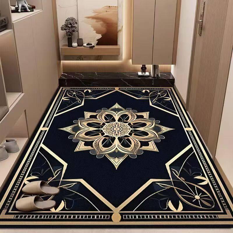 Cuttable Non-Slip Diatomaceous Earth Floor Mat - Water-Absorbing Entryway, Bathroom, and Living Room Door Mat