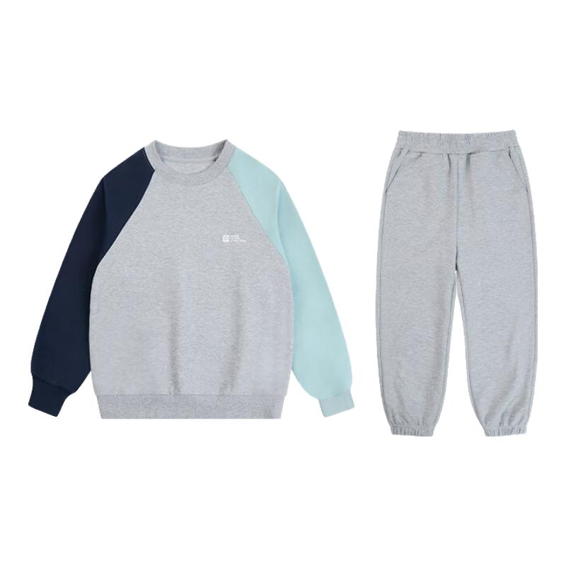 EBAER Boys  Color-block Sweatshirt & Pants Set 160