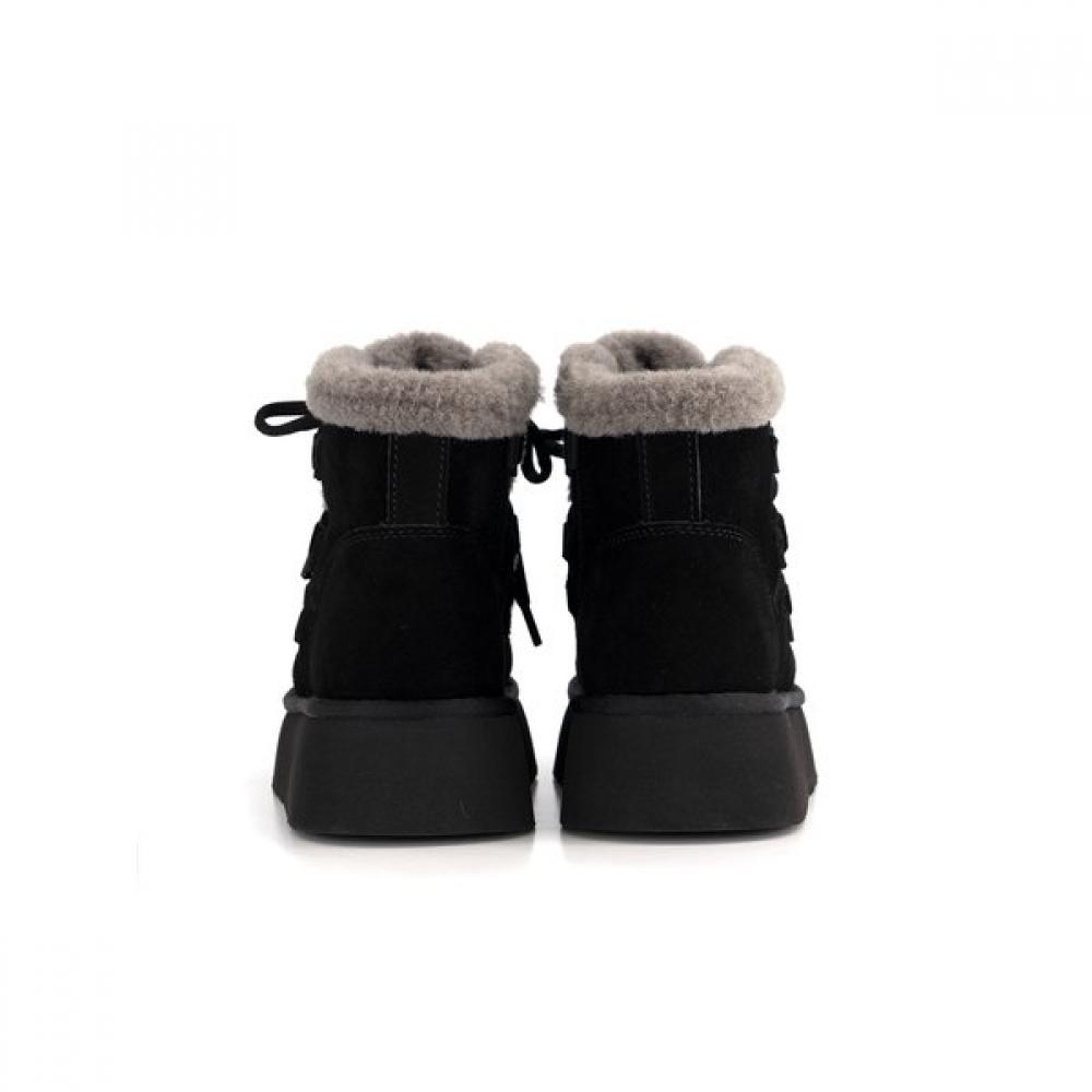 Tandy Women S Fur bootS Black G25447