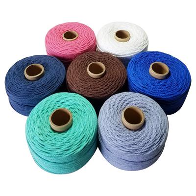 100% Cotton Rope 80m/roll Twine Cords String for Hand Braid Crochet DIY Wove