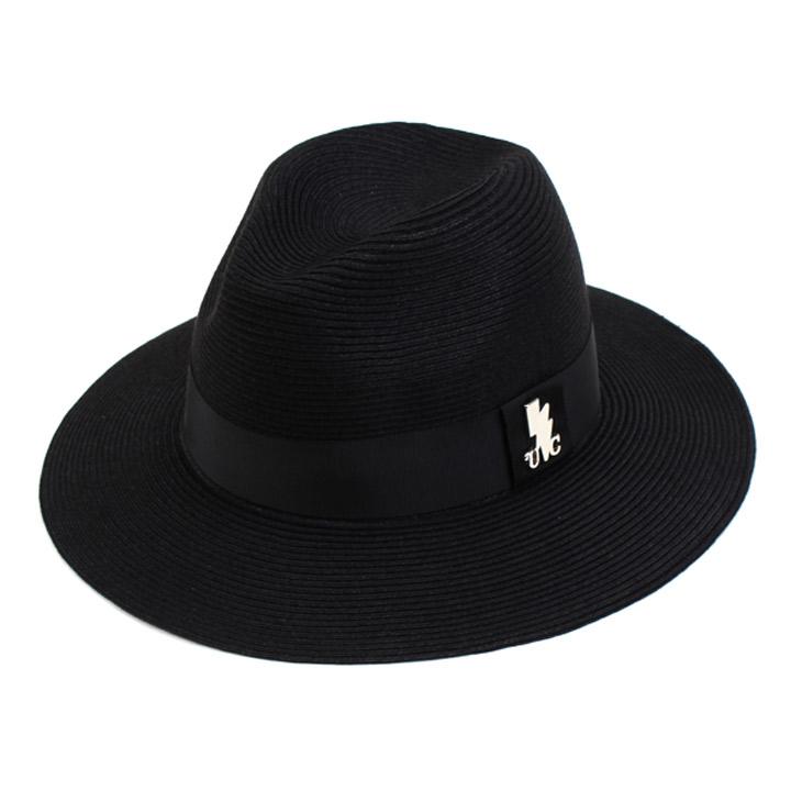 Yunibeosyeolkemiseuteuli Soft Summer Black Long Fedora