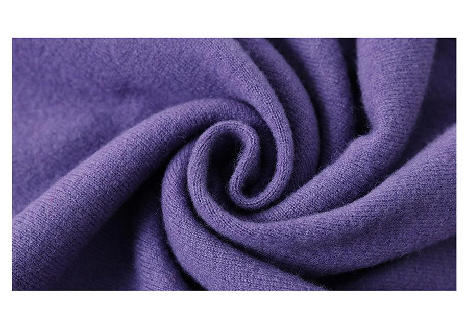 Autumn/Winter Loose Knit Wool Sweater for Middle-Aged and Elderly Women