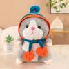 Fluffy Hamster Plush Toy PP Cotton Hamster Stuffed Plushie Doll Plush Hamster Doll  Children Girl