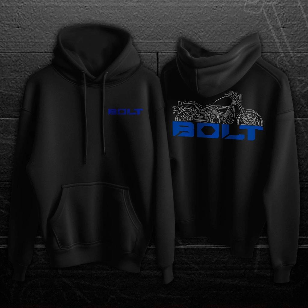 Für Yamaha Bolt (XV950) 2014-2020 Fans - Motorrad Hoodie - Lässiger Pullover Sweatshirt