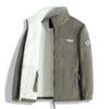 Giacca da uomo in pile Sherpa norvegese double-face: Business Casual, Outdoor, Caldo, Con Velluto e Spessore per Autunno/Inverno.
