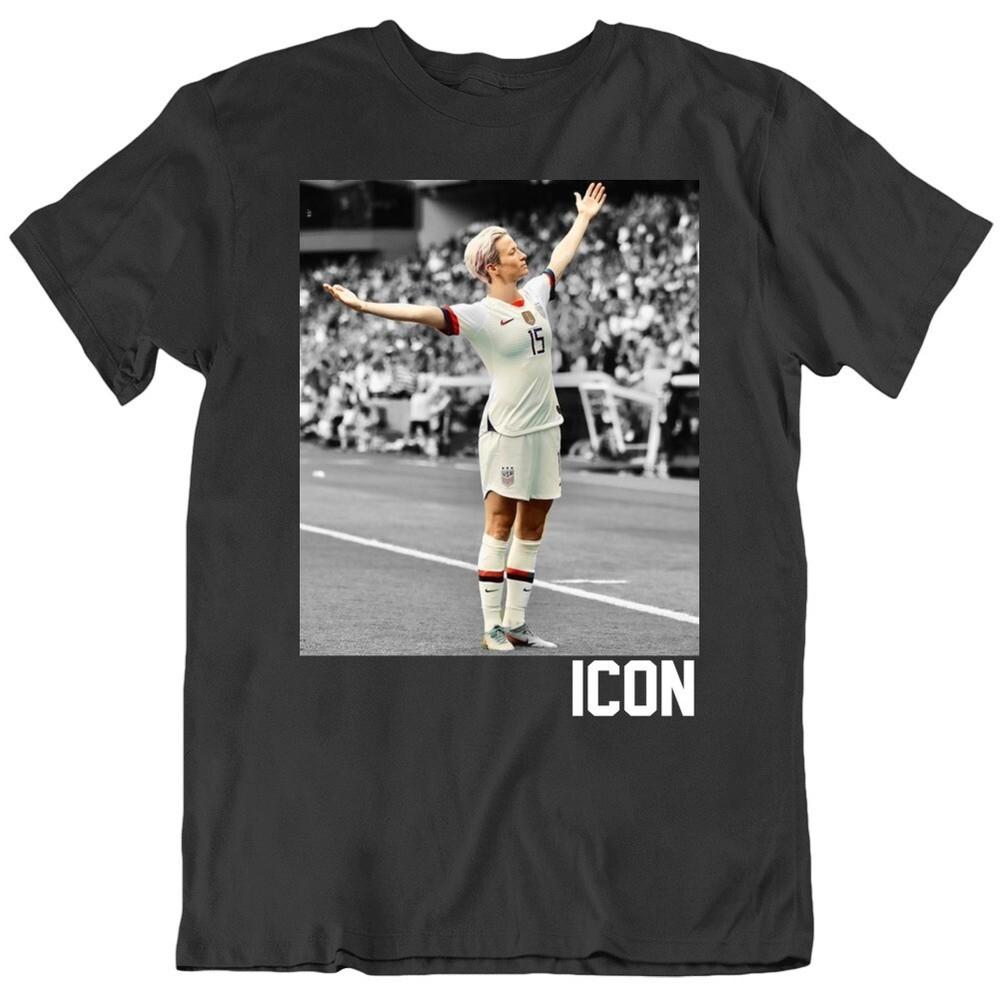 

Megan Rapinoe Icon Soccer T Shirt 4XL