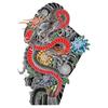 Körperglanz Langarm Echte Irezumi Tattoo Aufkleber 1 Stück BRZM-024
