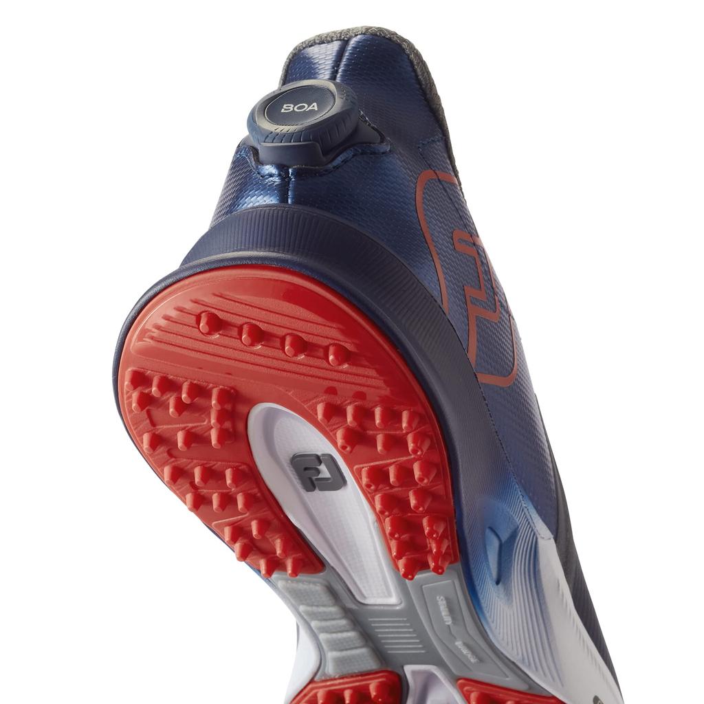 FootJoy Golf Shoes FJ Fuel Sport BOA Cm 3E Navy/Red 25.0