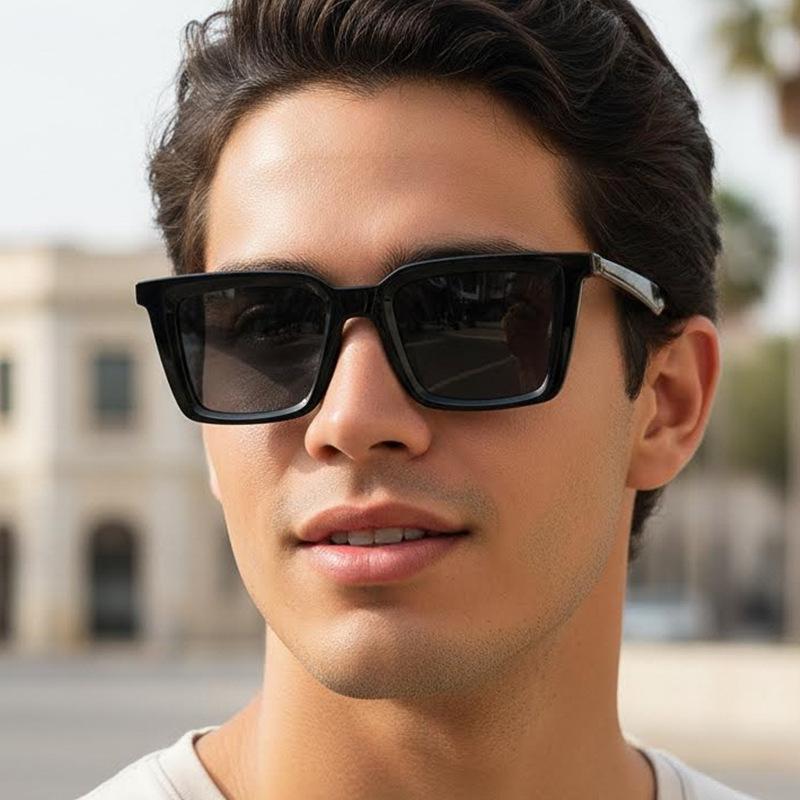 Women's sunglasses men's retro square sunglasses