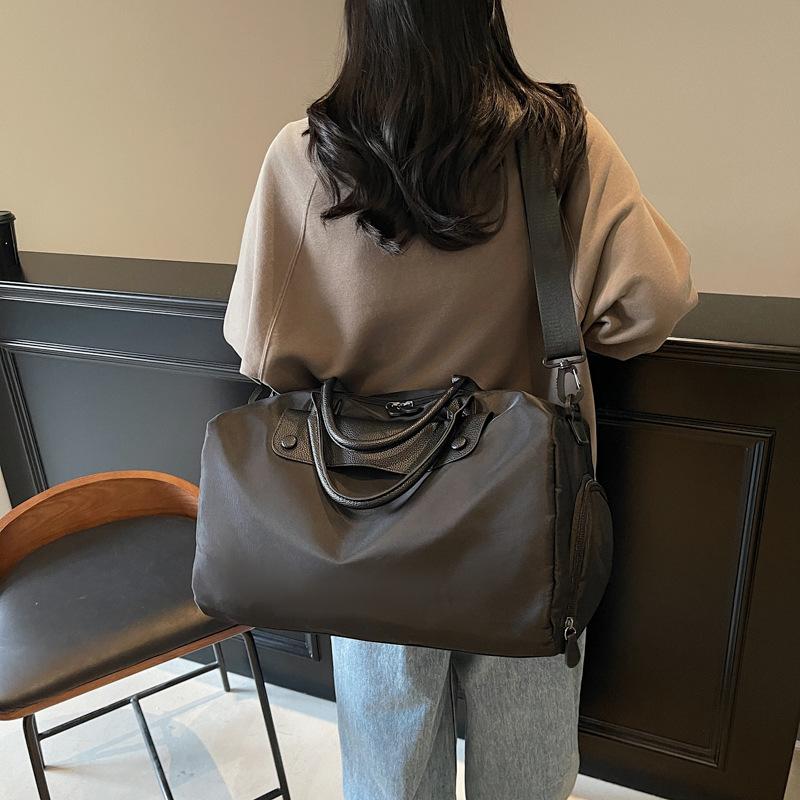 New 2025 Portable Short-haul Large-capacity Travel Bag, Light and Small Fitness Bag, Leisure Business Trip Duffel Bag for Women