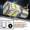 Ruiandsion 2 Pieces S25 Single Bulb BAU15S PY21W LED Bulb