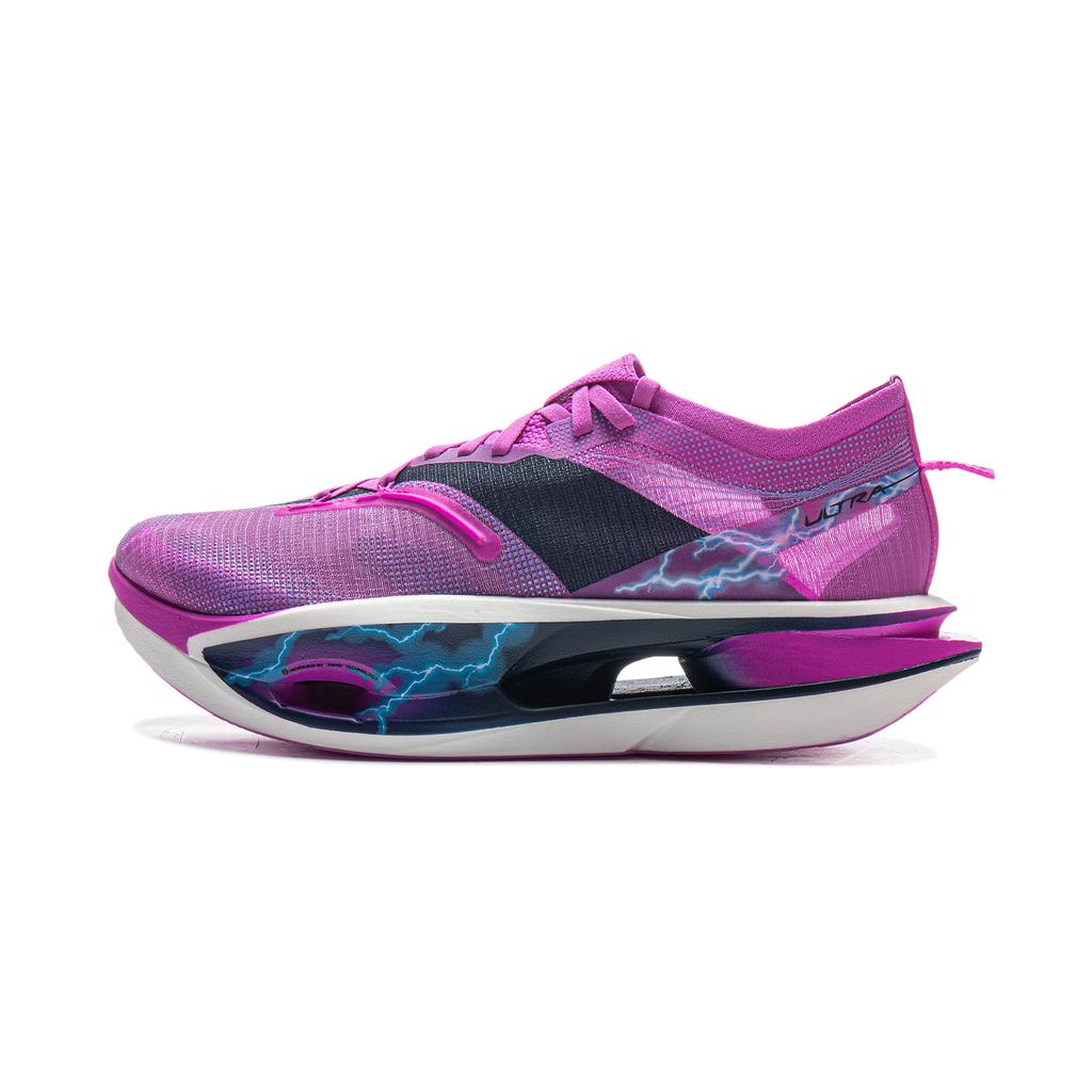 Li Ning Feidian 5 Ultra Super Technology Carbon Plate Running Shoes Unisex Running Shoes Purple ARMV005-3