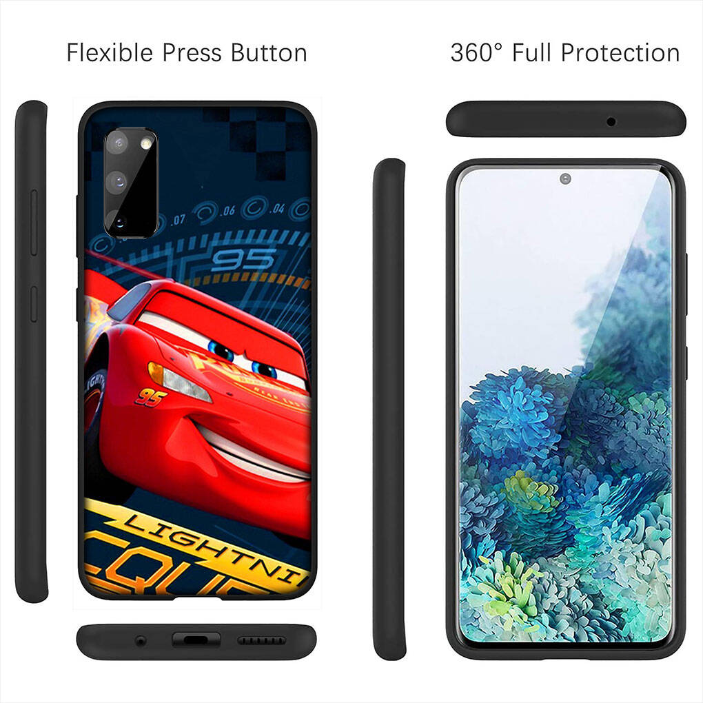 For Motorola Moto Edge 70 60 50 G54 G86 Samsung Galaxy S25 iPhone 17 16 15 Xiaomi Redmi Note 14 Pro Max Phone Case Cars Lightning McQueen Comics Cover