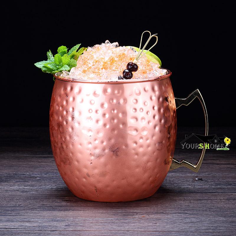 Obří 5L Kladívkovaný Moscow Mule Hrnec Mega Hrnec Moscow Mule Kbelík na led Hrnec Barové Nářadí Barové Potřeby