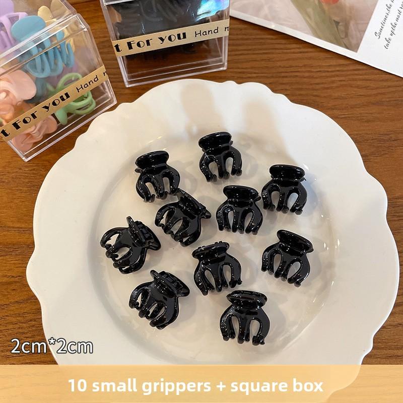 Matte Mini Claw Clips:Perfect for High Ponytails, Side Bangs,and Securing Hair At the Back of the Head-Stylish Hair Accessories