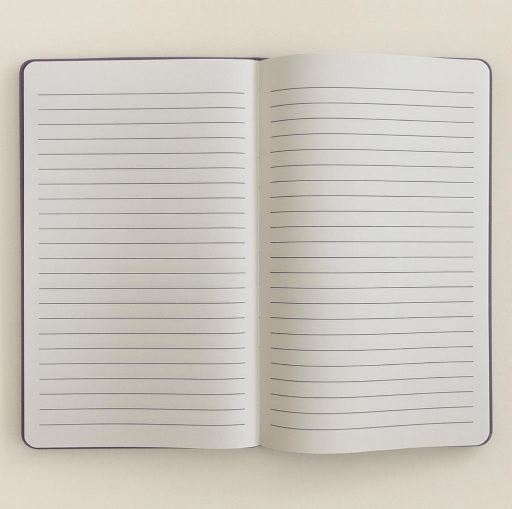 Lavender Velvet Notebook – 80 Pages – Believe Yourself