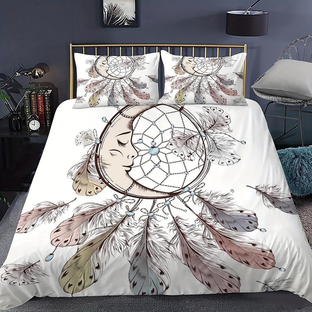 Bohemian print dream catcher bedding duvet cover independent station