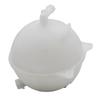 Compatible Radiator Expansion Tank with Cap for Volkswagen Passat, Jetta, Golf, BMW, MINI (1H0121407A).