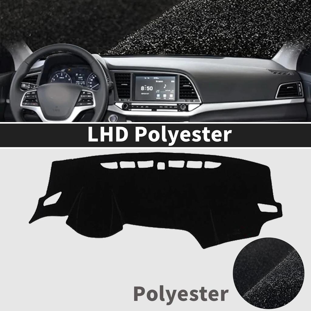 For Hyundai Elantra AD 2016- Avante High Quality Dashboard Cover Dashmat Sunshade Anti‑UV Protector Dash Mat Pad Accessories