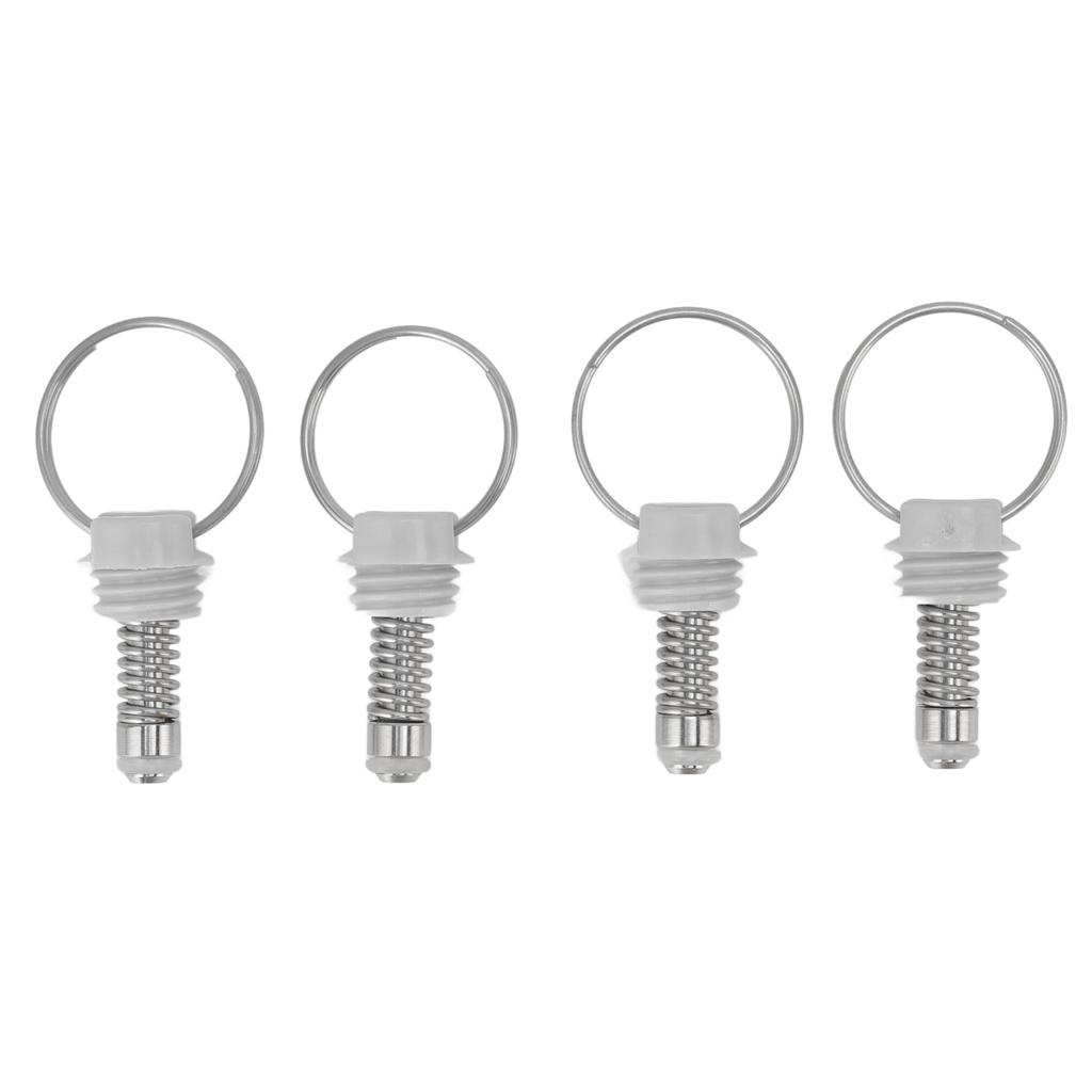 4Pcs Ball Lock Keg Pressure Relief Valve Stainless Steel Keg Lid Pressure Relief Valve Home Beer