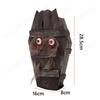 Halloween Coffin Box w/Red Eyes & Horror Sound Effect Scary Halloween Ornaments For Haunted House Home Party Decor Accessories