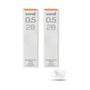 Mitsubishi Pencil Sharp Refills 0.5 2B [Bulk Purchase Set of 2 Uni UL-S-0.5-40] Mechanical Pencil Refills JasmineSymphony Original Assortment Set 40