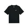 Logo Embroidered Loose Short-sleeve T-shirt for Men In Black