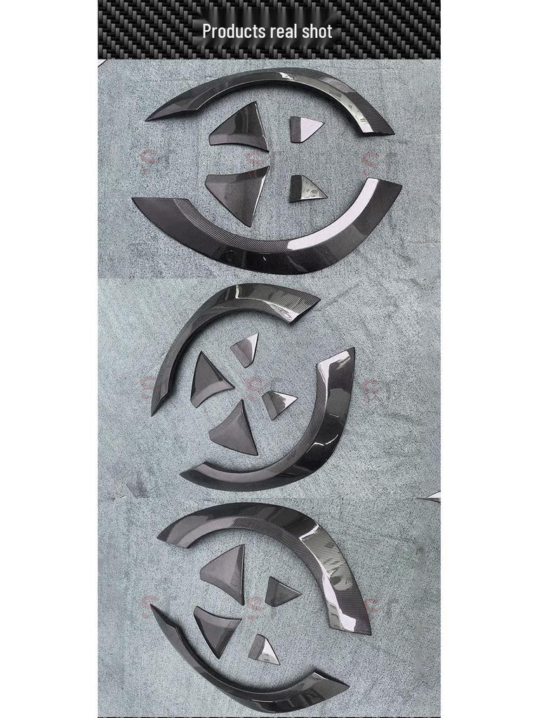 Carbon Fiber Rear Fender Trim Kit for BMW M3/M4 G80/G82/G83