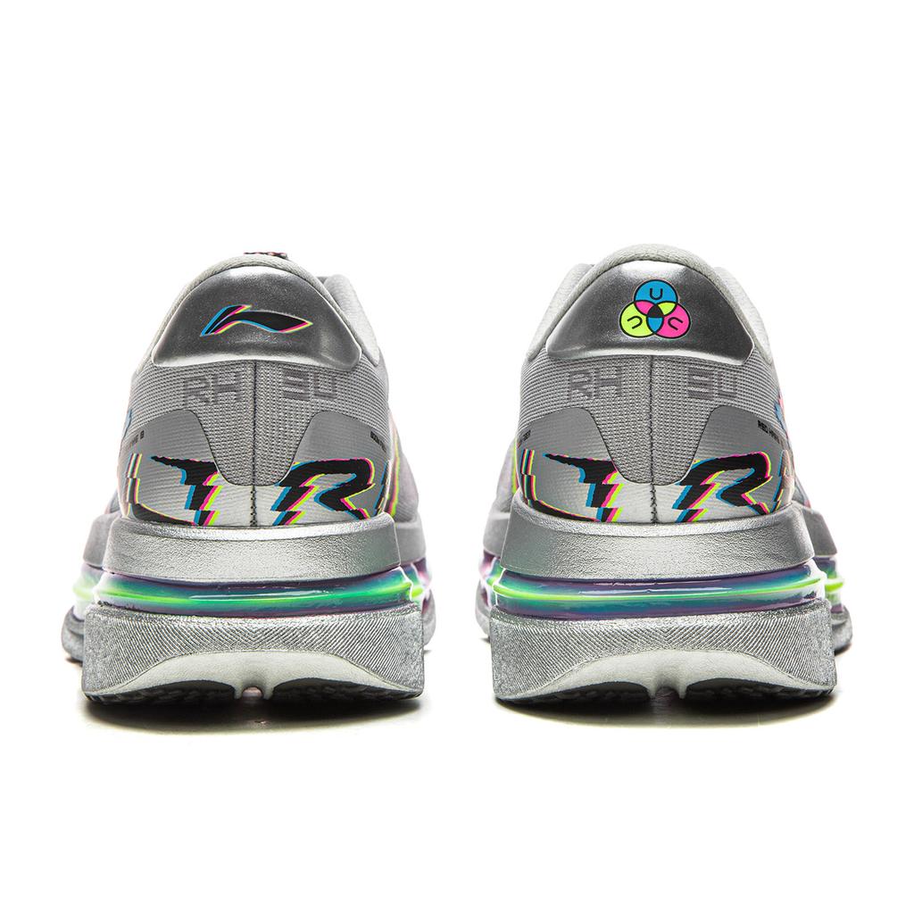 Li Ning Red Rabbit 9 Ultra Kapseltechnologie Laufschuhe Herren Laufschuhe Kristall-Grau ARPW007-4