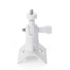 Camera Mount Pole Mount 360 Rotation for Ring Stick Up/Spotlight Cam (White)