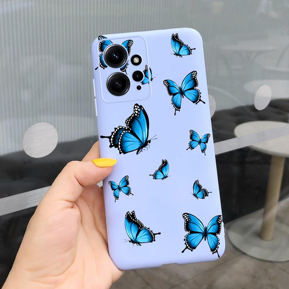 Case For Xiaomi Redmi Note 12 4G Note12 Pro Global Cute Sunflower Candy Color Soft Silicone Cover For Redmi Note 12 Pro 12Pro 5G