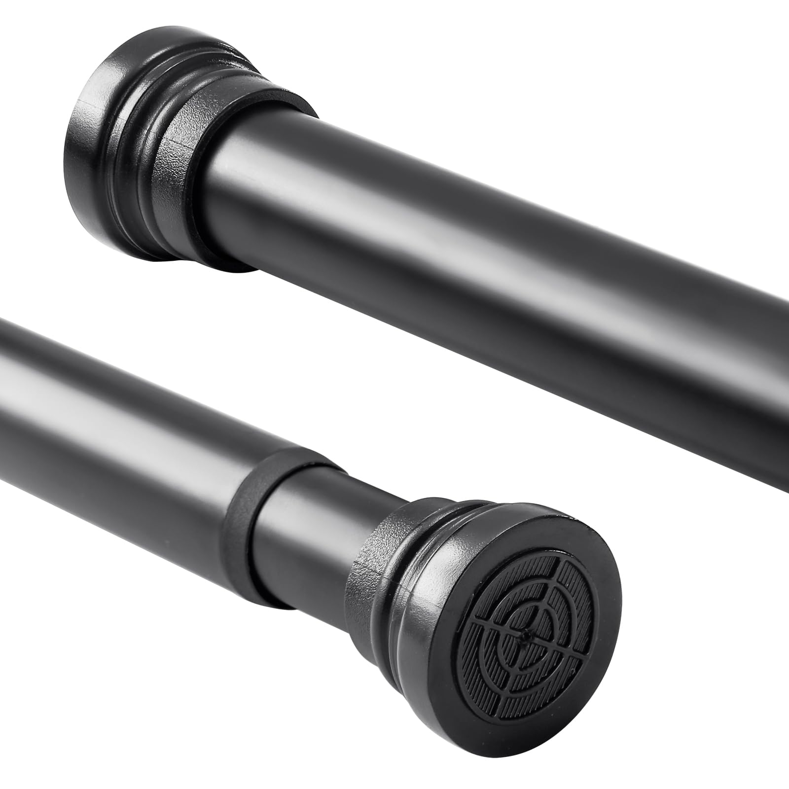 

Раздвижная штанга Goowin для шкафа без винтов, для организации мелких вещей, для приватности, для ванной комнаты, черная штанга, 80см-166см, прочная, длинная, стильная, ультратонкая, белый