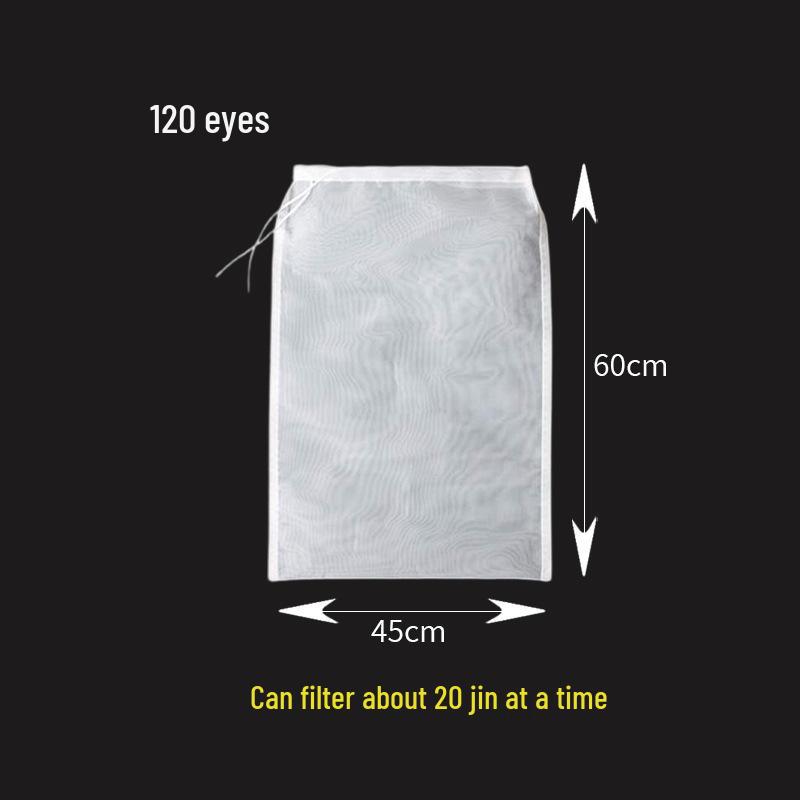 Nätpåse i nylon för akvariefilter för vattenrening och skydd mot överflöde