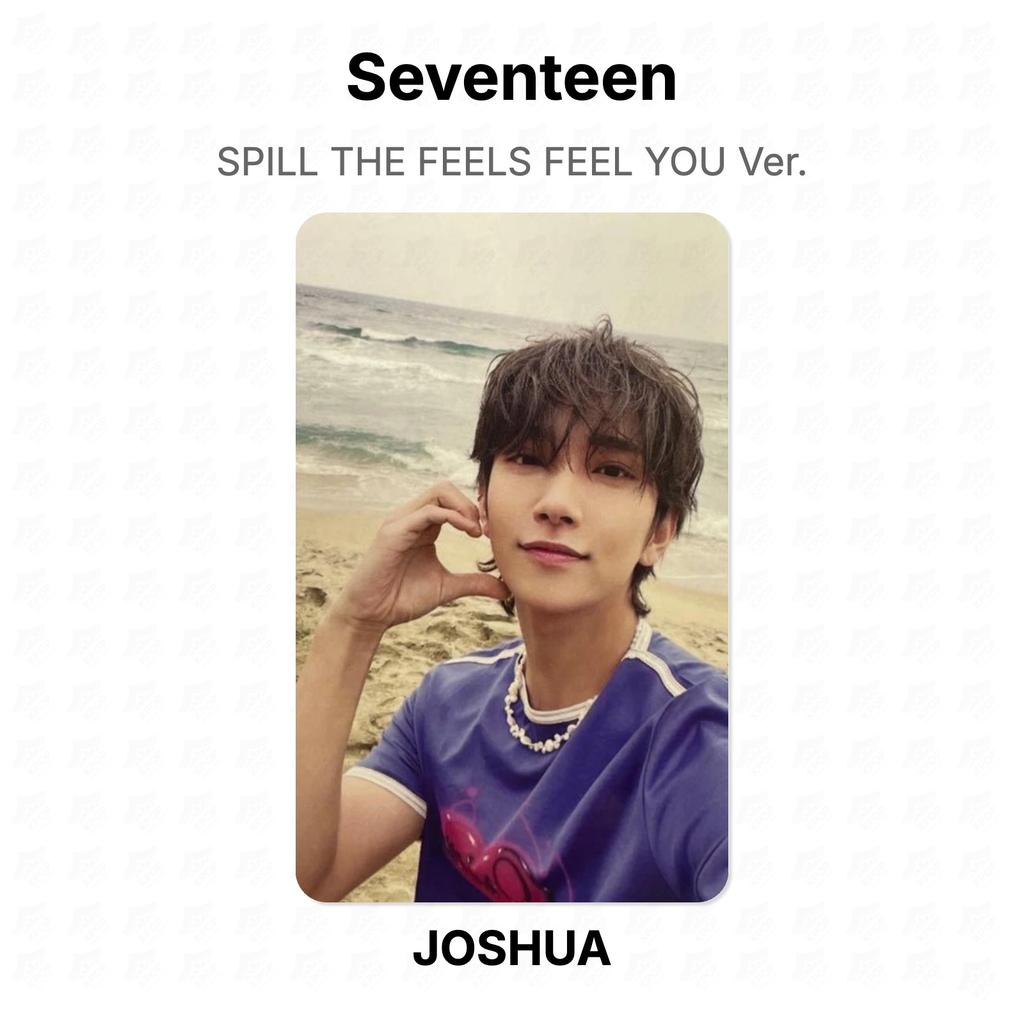 Seventeen SPILL THE FEELS FEEL YOU Ver. Official Photocard
