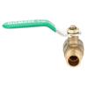 Male To Male Thread Brass Pipe Ball Valve Two Way Mini Ball Valve Shut Off Valve (G1 4 )
