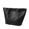 New Leather Women's Bag Korean Version Fashionable Versatile Simple Large Capacity First Layer Cowhide Shoulder Tote Bag Genuine Leather Women's Bag