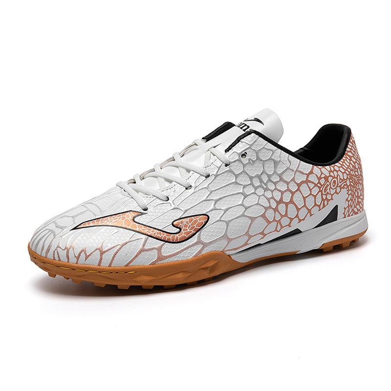 New Football Shoes Mandarin Duck Men's and Women's Broken Nails TF Long Nails Ag Students Low-top Sneakers Adult Game Training Shoes 2025