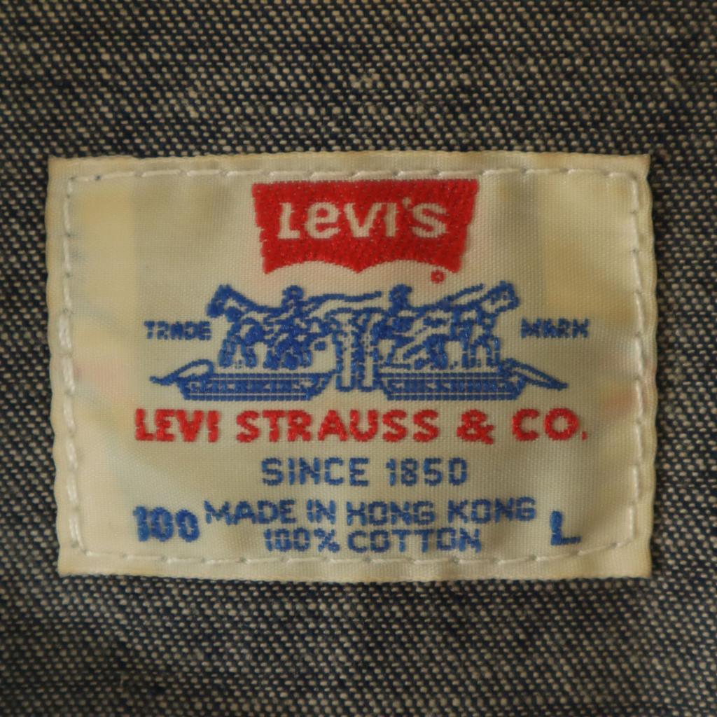 Levi's 90s Old Long sleeve Denim shirt L Indigo Men's Used