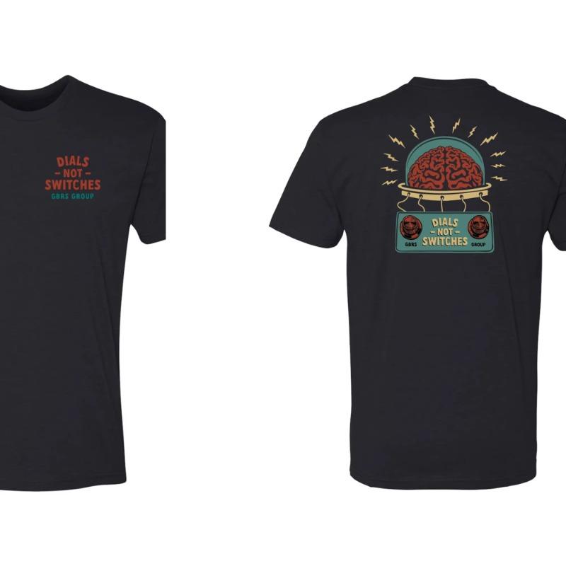 2025 Sommar Ny The GBRS Group Bär Alltid Aggressiva T-shirts Gym Sporttema Tryckt Kortärmad Bomulls-T-shirt Unseix