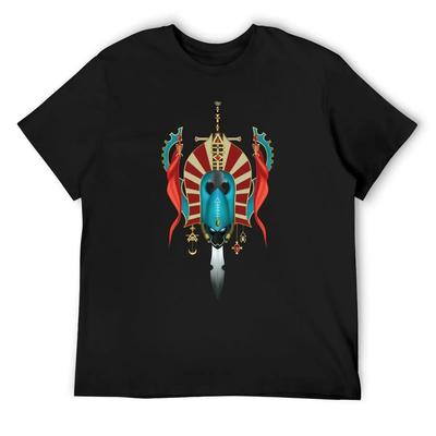 Craftworld Eldar Autarch Wappen _ Siegel _ Wappen T-Shirt lustige Kostüme Jungen Weiß für einen Jungen Herren T-Shirts lässig stilvoll