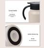 Portable 304 Stainless Steel Large Capacity Insulated Tea Stewing Pot for Home Use