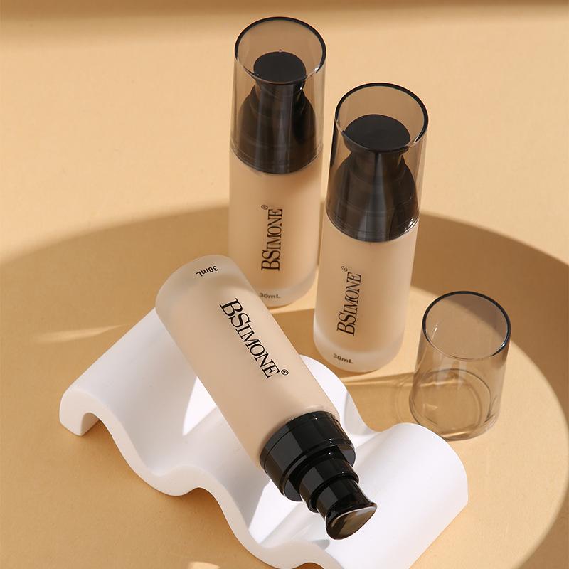 Bsimone Face Base Liquid Foundation Makeup Concealer Waterproof Brighten Whitening Long Lasting Bb Cream Cosmetics