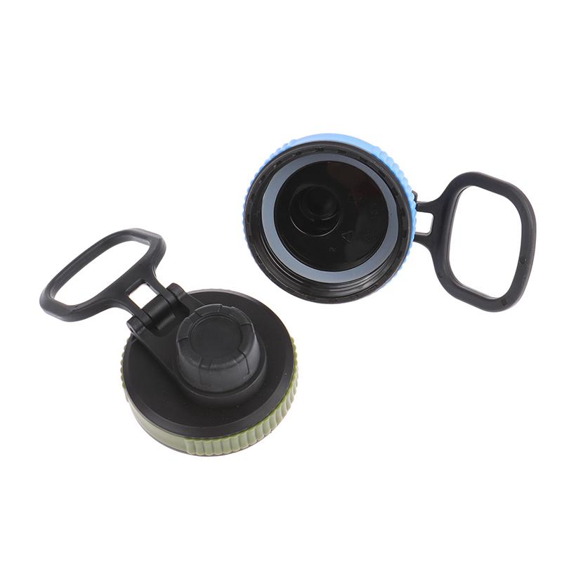 Náhradní víčko s brčkem a výklopným uzávěrem na láhev pro širokohrdlou láhev na vodu, venkovní přenosná plastová láhev