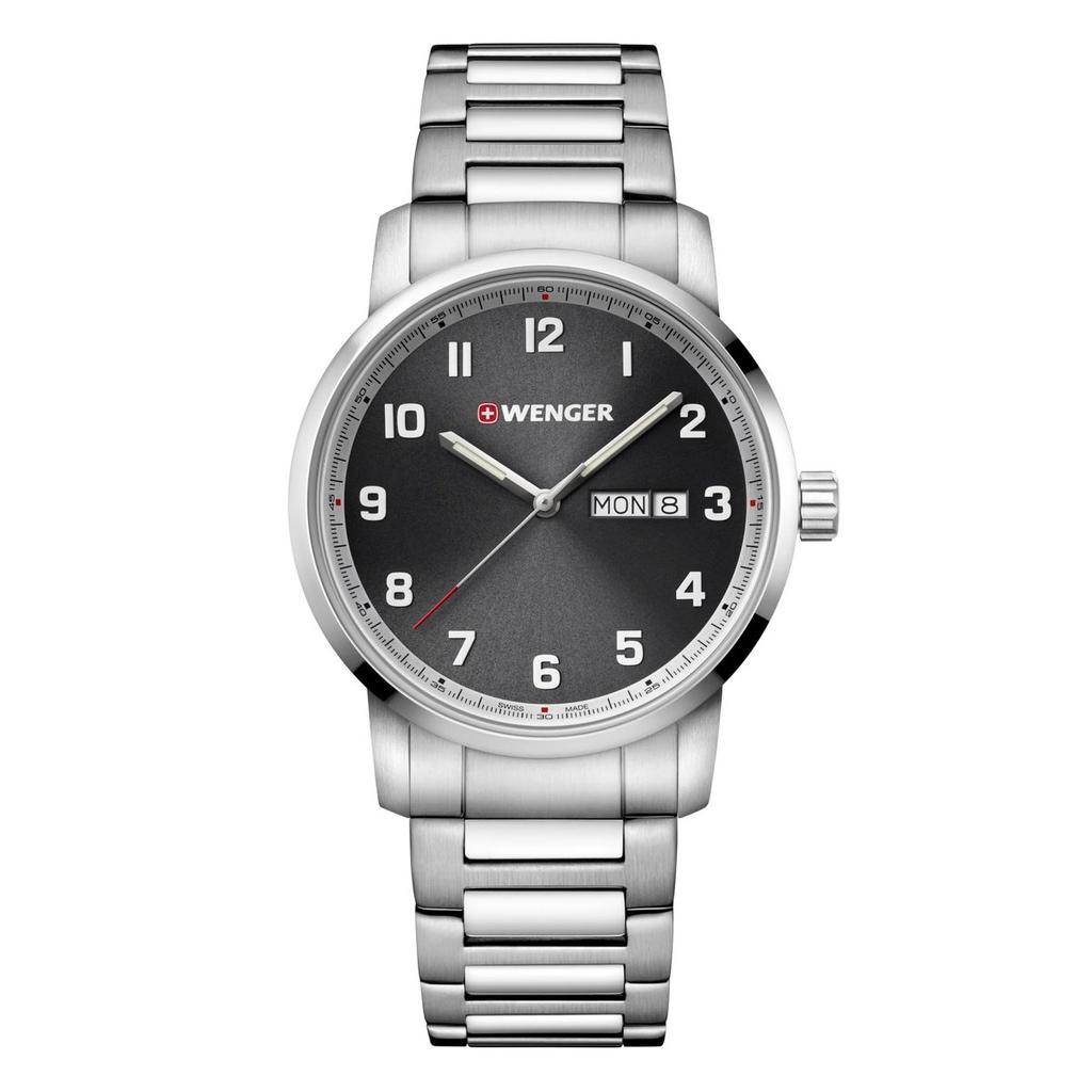 WENGER Attitude Watch 01.1541.119 - Grey Dial, Swiss Made, 100m Waterproof