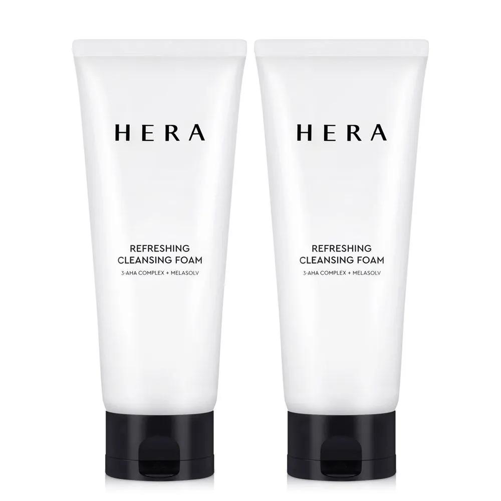

Hera Refreshing Cleansing Foam 160g (2 packs) Melasolve Renewal Hypoallergenic Deep Cleansing Bubble Cleanser