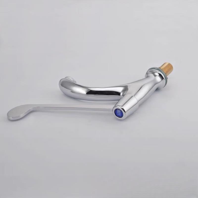 TLXT Medical Single Cold Water Faucet with Long Lever Handle