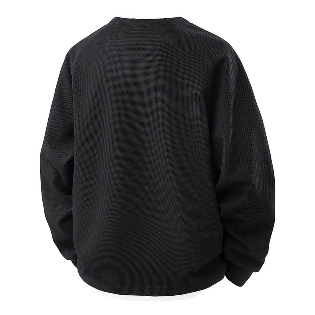 Sweatshirt For Men Long Sleeve Casual Pullover Tops Fall Clothes Fashion Color Comfort Sweatshirts