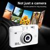 M16 New CCD 16x Zoom HD Digital Camera Dual Lens Retro Mini Camera 50 Million Pixels 2.4IPS HD Screen Portable Compact Camera